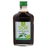 Brenneselsaft presset av hele brennesler 100% 200ml GRÜNER PILZ